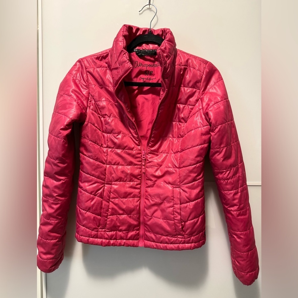 Aeropostale Pink Lightweight PufferJacket